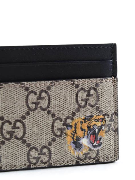 gucci tiger card hoder recipt|gucci tiger print.